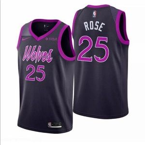 timberwolves derrick rose jersey